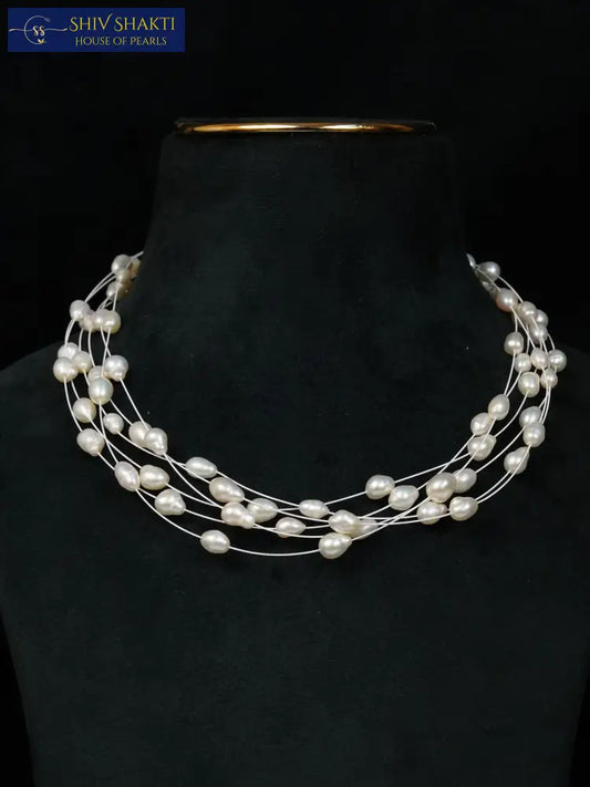 6 Lines Oval Shape Floating