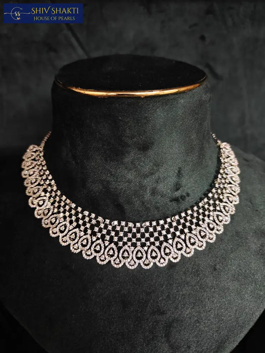 92.5 Silver party Necklace Silver Jewellery