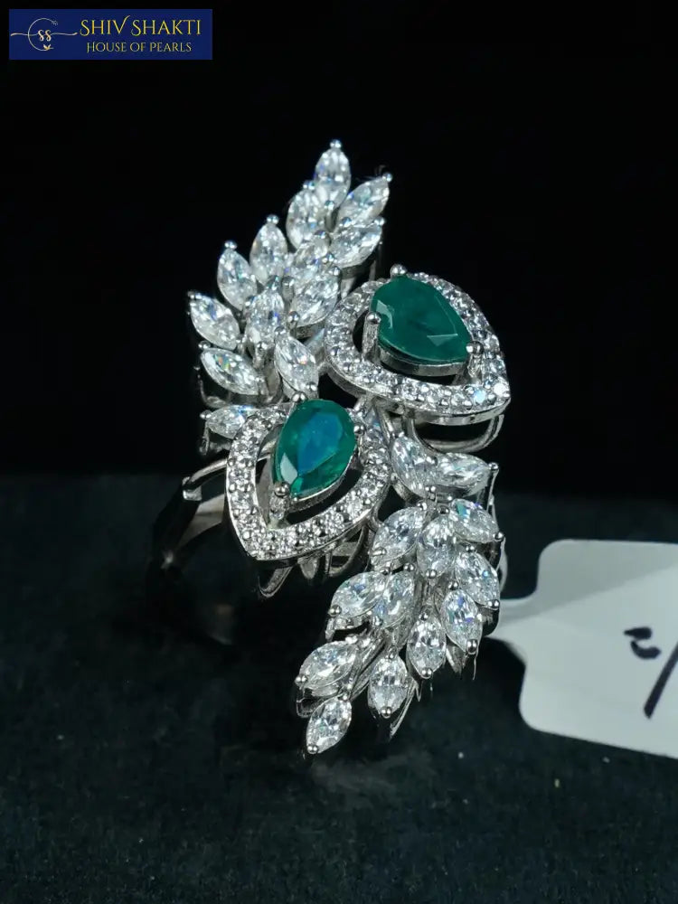 Cocktail Pure Silver Ring Silver Jewellery