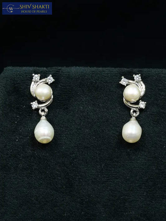 Elegant Pearl Drop Earring Pearl Earrings