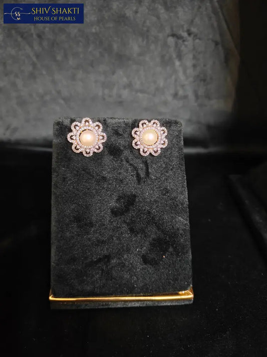 Flower Brooch Necklace