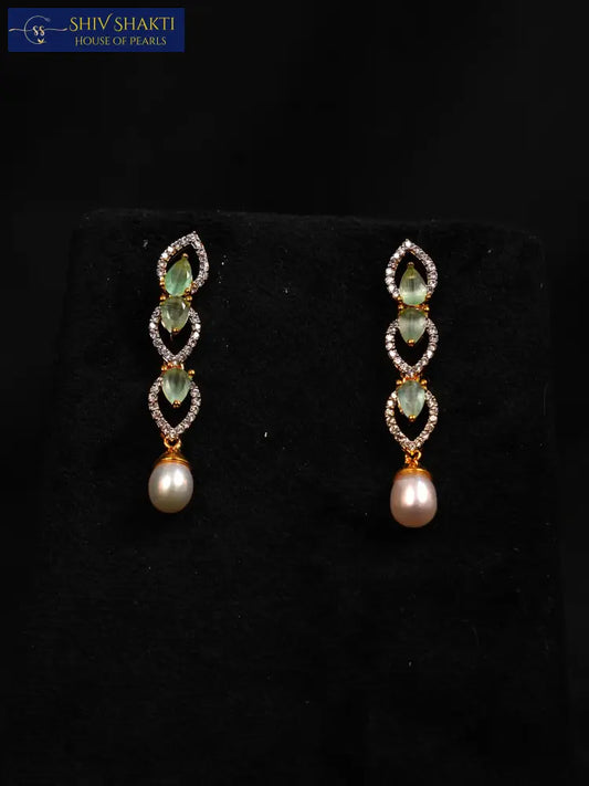 Pearl Drop Necklace Pearl Necklace / Mala