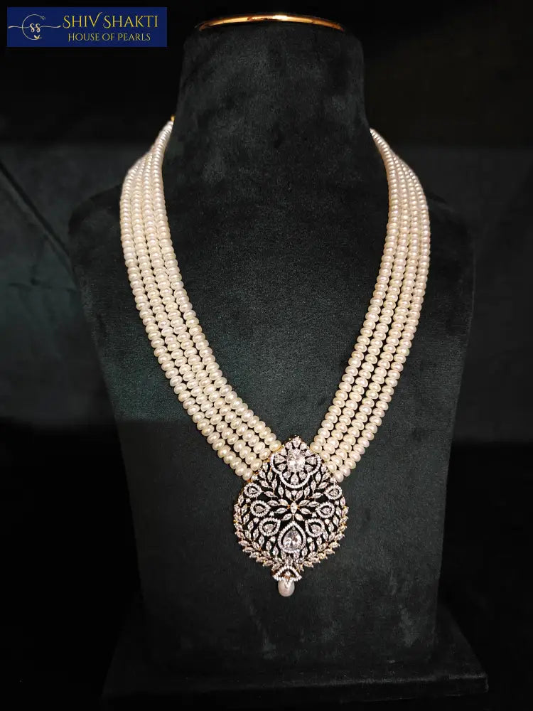 Pearl Mini Rani Haar Necklace / Mala