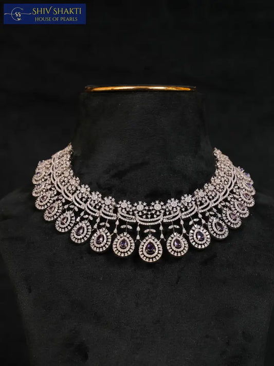 Pure Silver Radiant Necklace