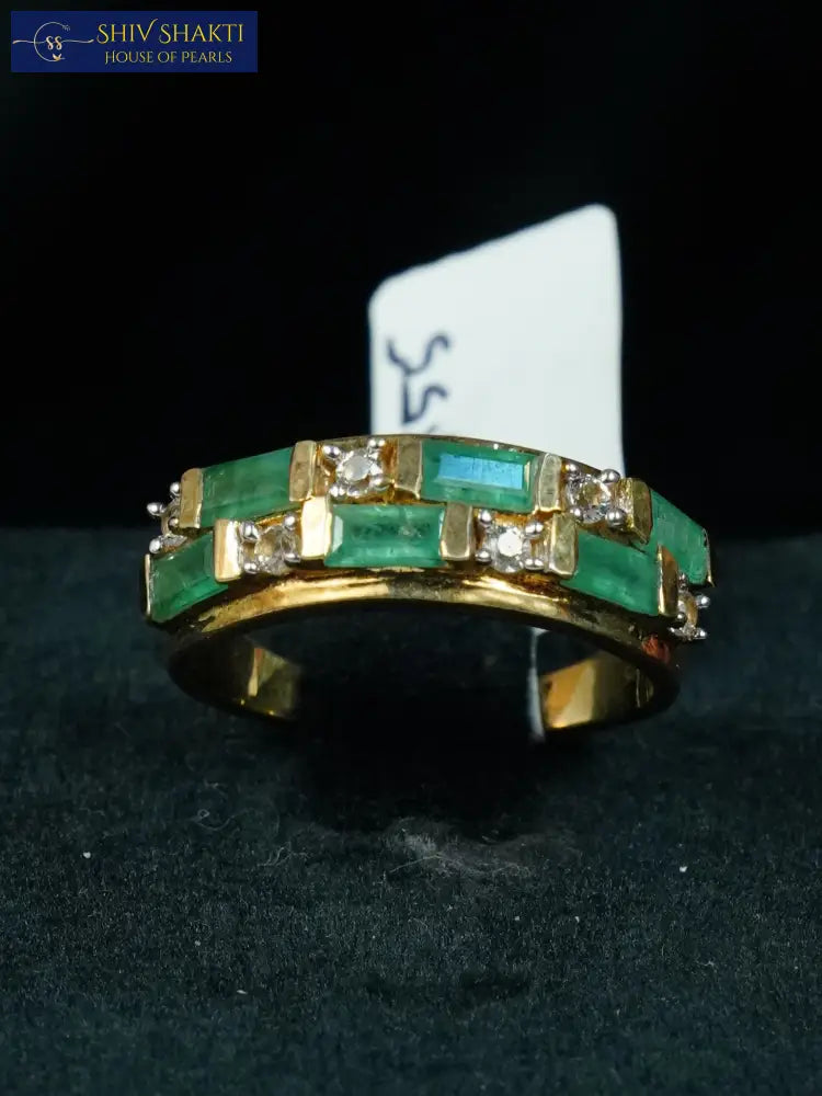 Pure Silver Real Emerald Silver Jewellery