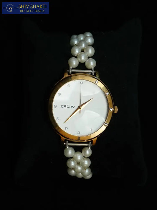 Round White Jali Pearl
