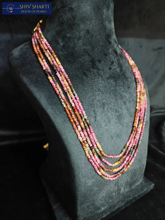 Tourmaline Stone Mala Necklace / Mala