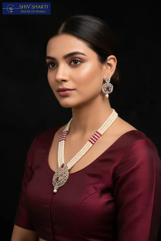 3 Line Mini Rani Haar