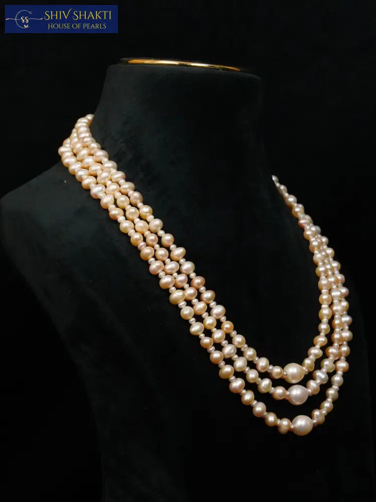 3 Line Party Necklace Necklace / Mala