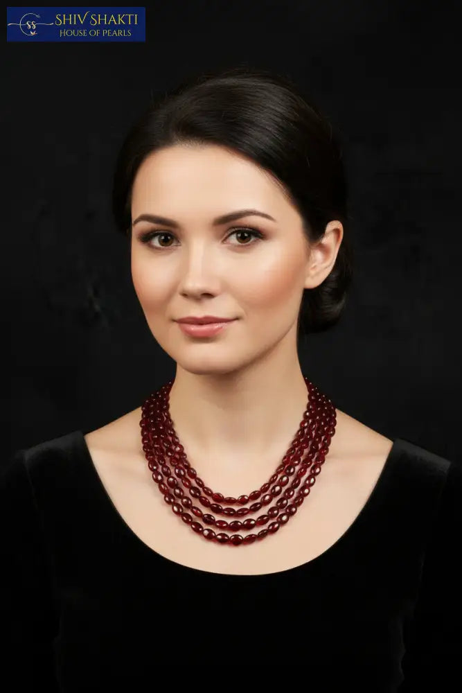 4 Lines Ruby Radiance Gemstones