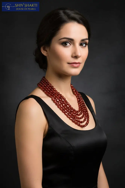 5 Lines Ruby Glamour Gemstones