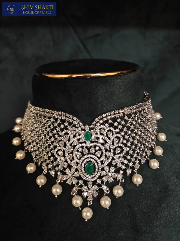 92.5 Silver Choker set Silver Jewellery