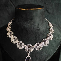 92.5 Pure Silver Necklace Set Silver Jewellery
