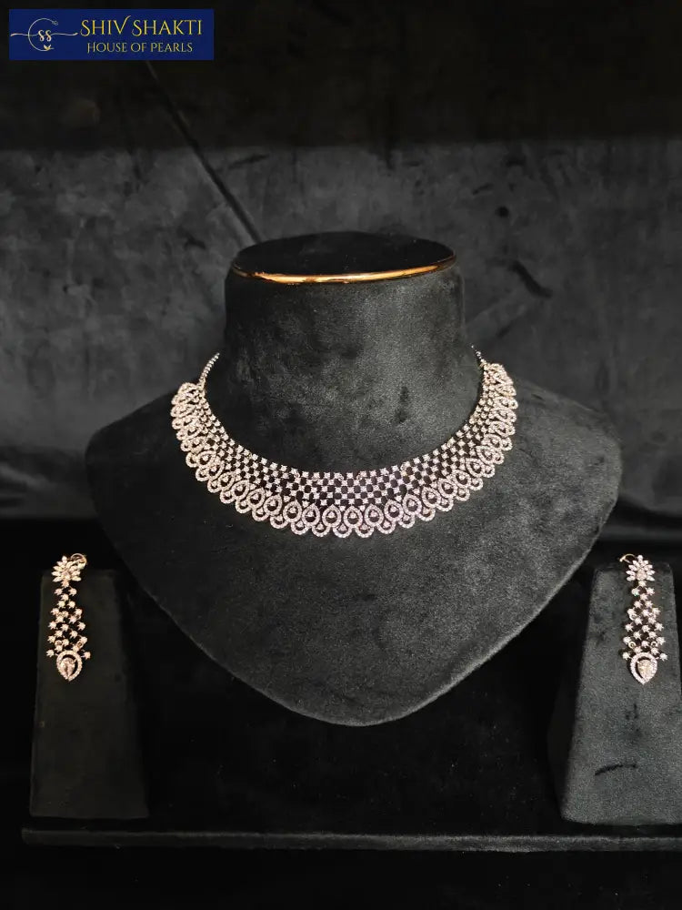 92.5 Silver party Necklace Silver Jewellery