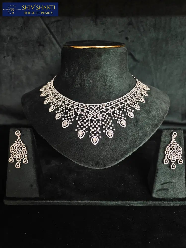 92.5 Silver Statement Necklace Silver Jewellery