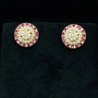 Aurora Studs Pearl Earrings