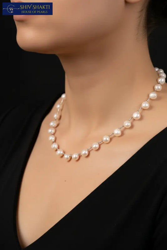 Beautiful Pearl Necklace Pearl Necklace / Mala