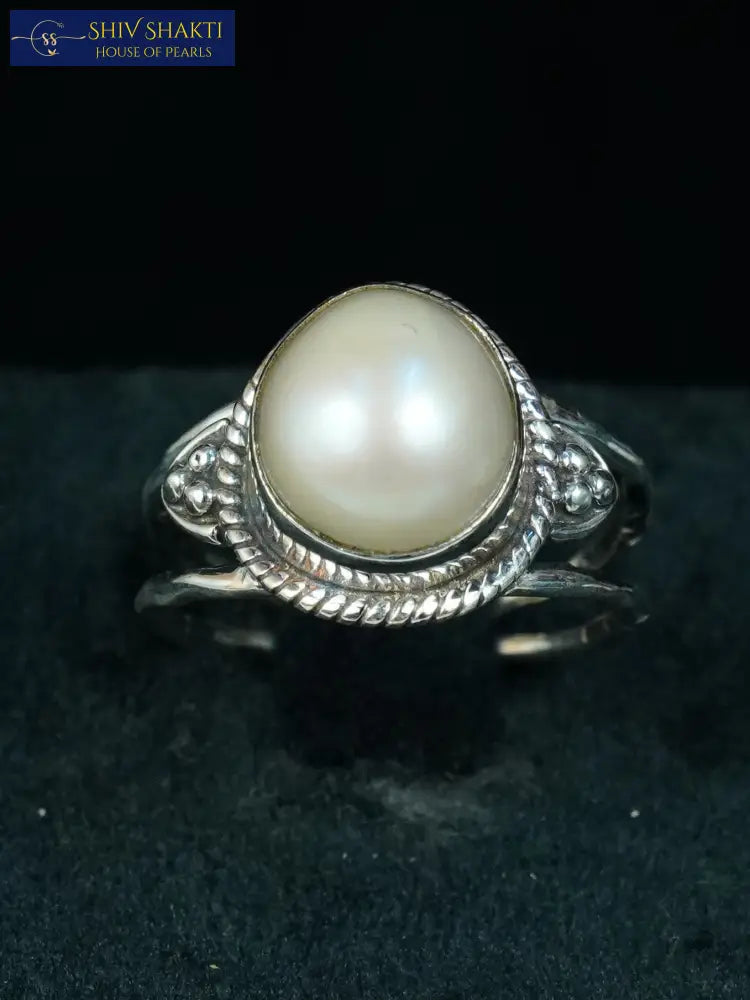 Big Pearl with Real Silver Silver Jewellery