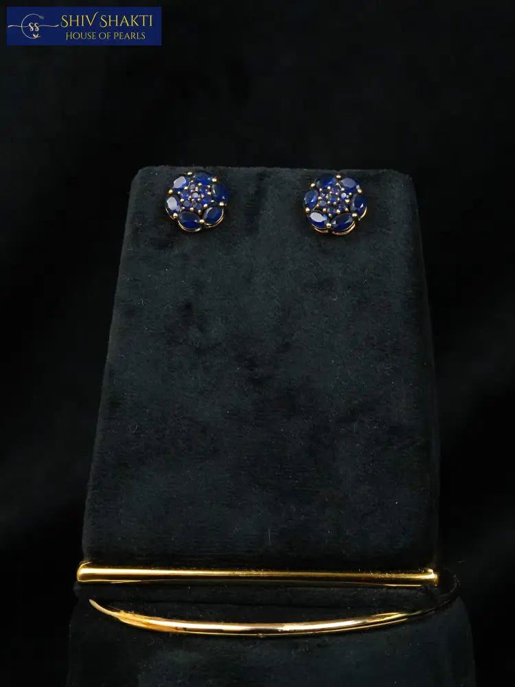 Blue Sapphire Elegance Necklace / Mala