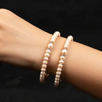 Classic Pearl Bangle