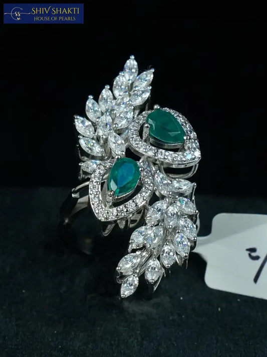 Cocktail Pure Silver Ring Silver Jewellery