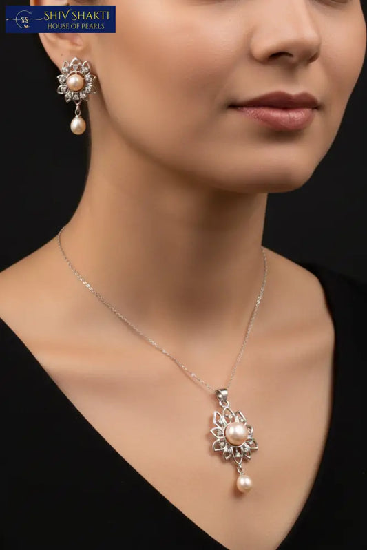 Delicate Flower Pendant