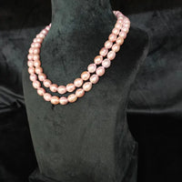 DOUBLE LINE MASTERPIECE PEARL AAA Necklace / Mala