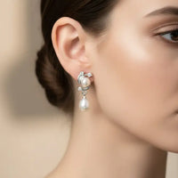 Elegant Pearl Drop Earring Pearl Earrings