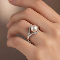 Elegant Pearl Ring