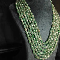 Emerald Mala Gemstones