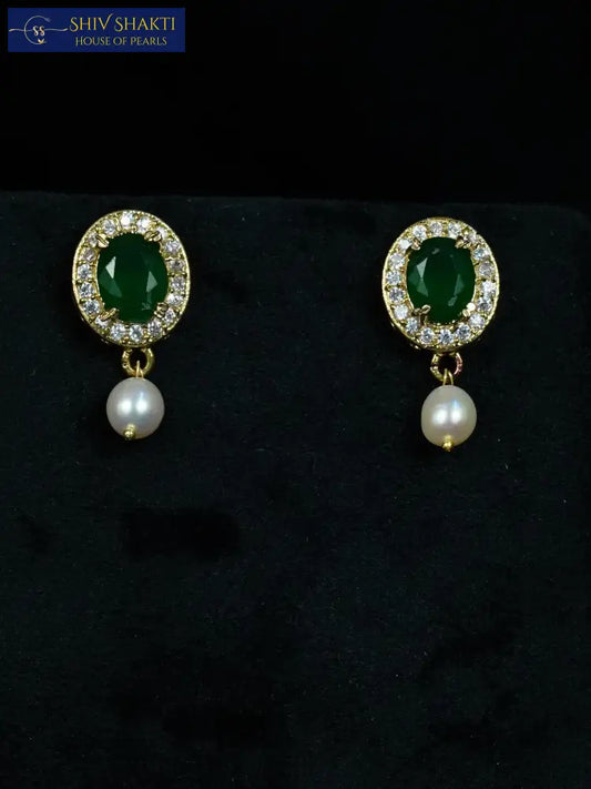 Emerald Pearl Maharani Set