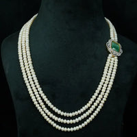 Emerald Raaga Pearl Set