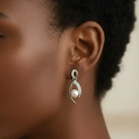 Grace Pearl Drop Earring Pearl Earrings