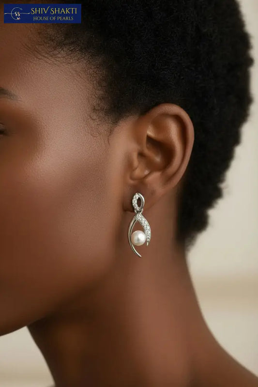 Grace Pearl Drop Earring Pearl Earrings