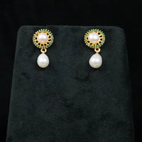 Green Onyx Pearl Necklace Necklace / Mala