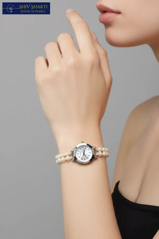 Joint Pearl Watch Peach Pearl