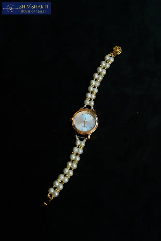 Joint Pearl Watch White
