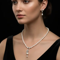 Korean Necklace Pearl Necklace / Mala