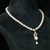 Lovely Korean Set Pearl Necklace / Mala