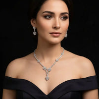 Modern 92.5 Silver Necklace