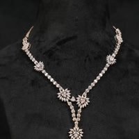 Modern 92.5 Silver Necklace