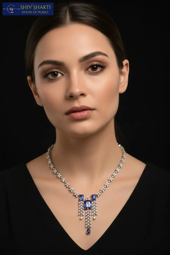 Modern Necklace Pure Silver