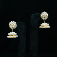 moti jhumki Pearl Earrings