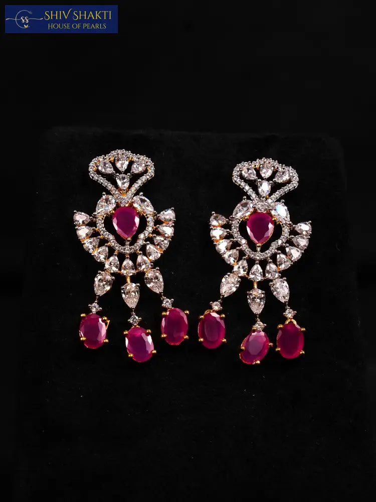 Onyx With CZ Rani Haar