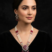 Onyx With CZ Rani Haar