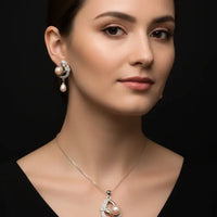 Opaline Crown Locket