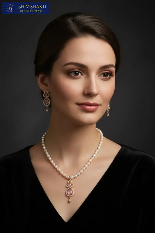 Oval Timeless Beauty Necklace / Mala