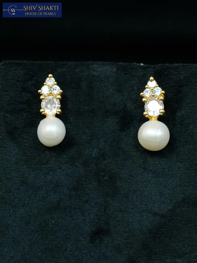 Pearl Cluster Stud Pearl Studs