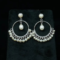 pearl drop chandbali Pearl Studs