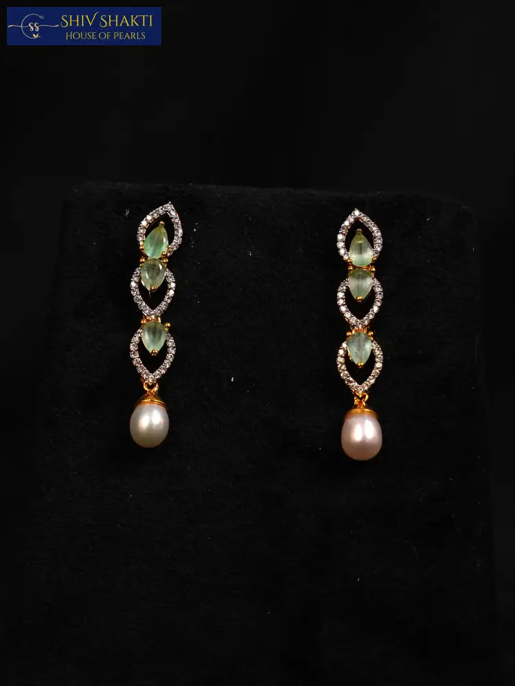 Pearl Drop Necklace Pearl Necklace / Mala